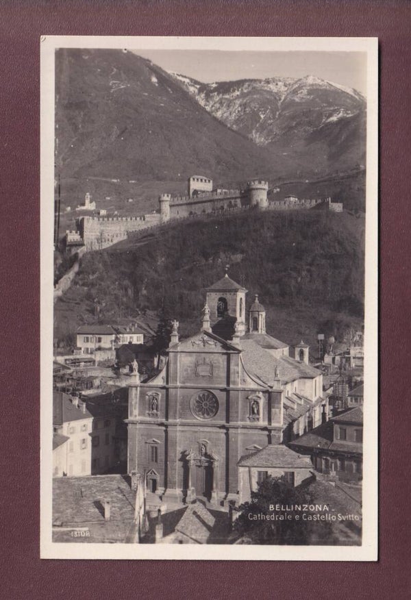 BELLINZONA - Cattedrale e Castello Svitto