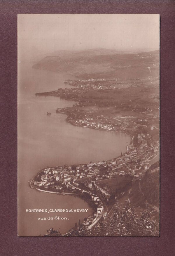 MONTREUX - Clarens - Vevey vus de Glion