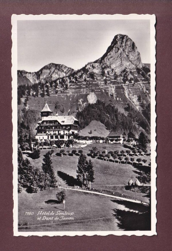 Les Avants - Hôtel de SONLOUP - Dent de Jaman