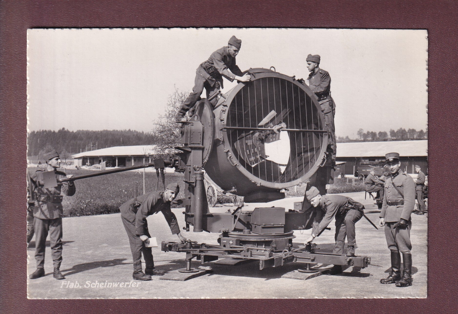 MILITAIRE - Projecteur DCA / Flab. Scheinwerfer