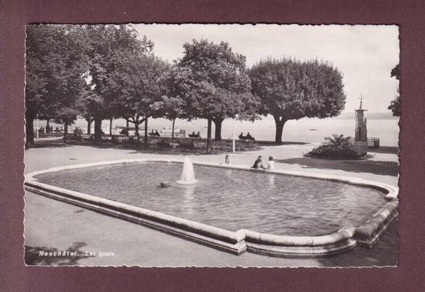 NEUCHÂTEL - Les Quais - 1943