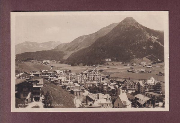 DAVOS-DORF - Seehorn - 1923