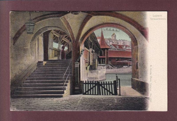 LUZERN - Spreuerbrücke