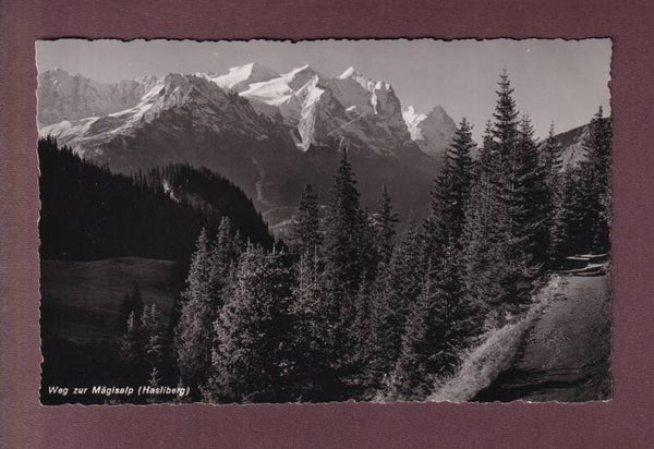 Weg zur Mägisalp (Hasliberg) - 1942