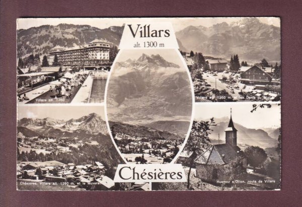 VILLARS-CHESIERES - 5 images - 1959