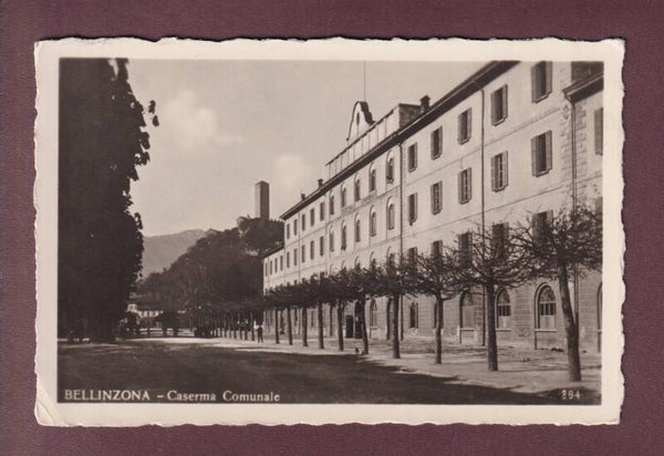 BELLINZONA - Caserma Comunale - 1933 Feldpost
