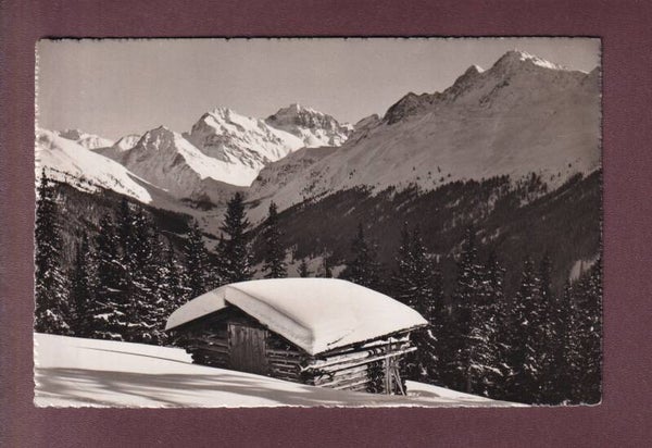 CLAVADELER-ALP ob Davos - 1946 // Eckbug //