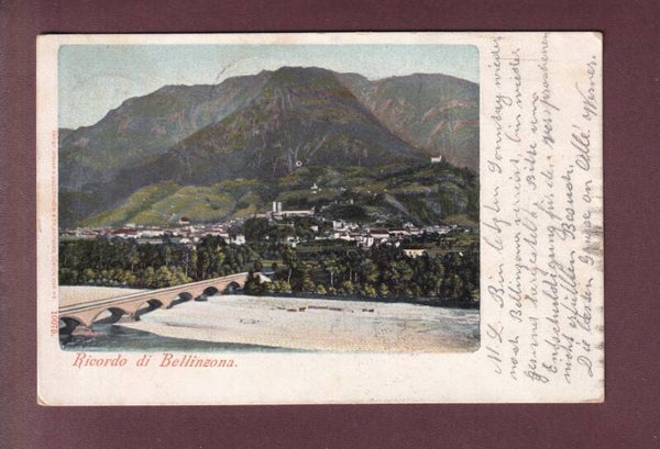 Ricordo di BELLINZONA - 1904