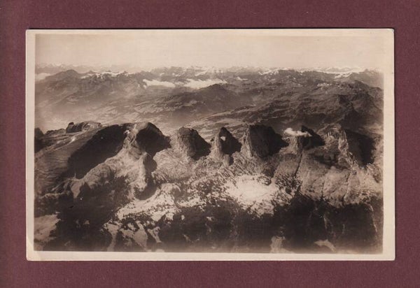 CHURFIRSTEN - Flieger-Postkarte