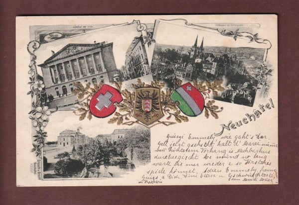 NEUCHÂTEL - Multivues - 1905