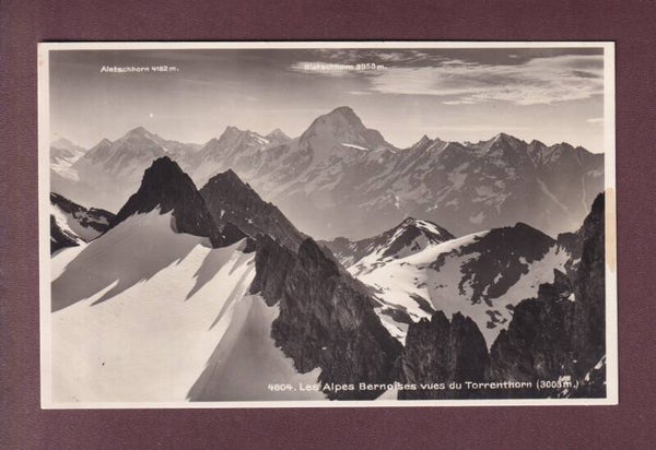 Alpes bernoises vues du TORRENTHORN