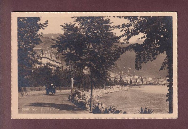 MONTREUX - Quai - Attelage