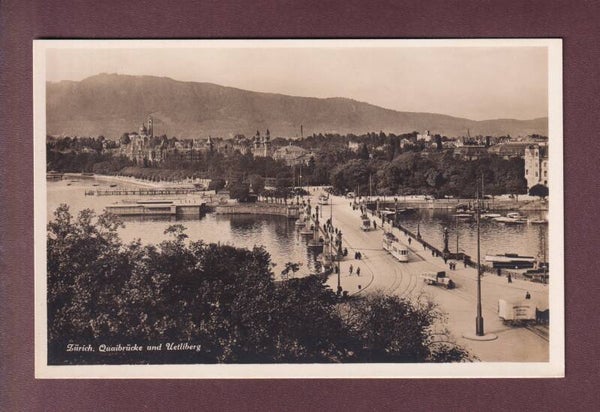 ZÜRICH - Quaibrücke - Tram