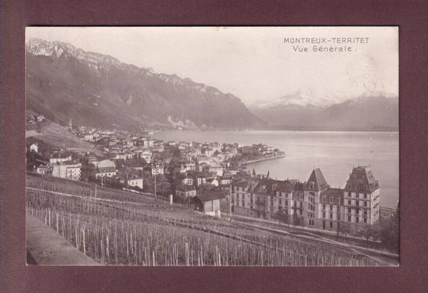MONTREUX - TERRITET // voir dos //