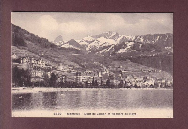 MONTREUX - Dent de Jaman - Rochers de Naye