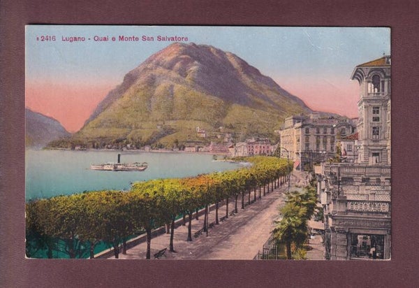 LUGANO - Quai - San Salvatore
