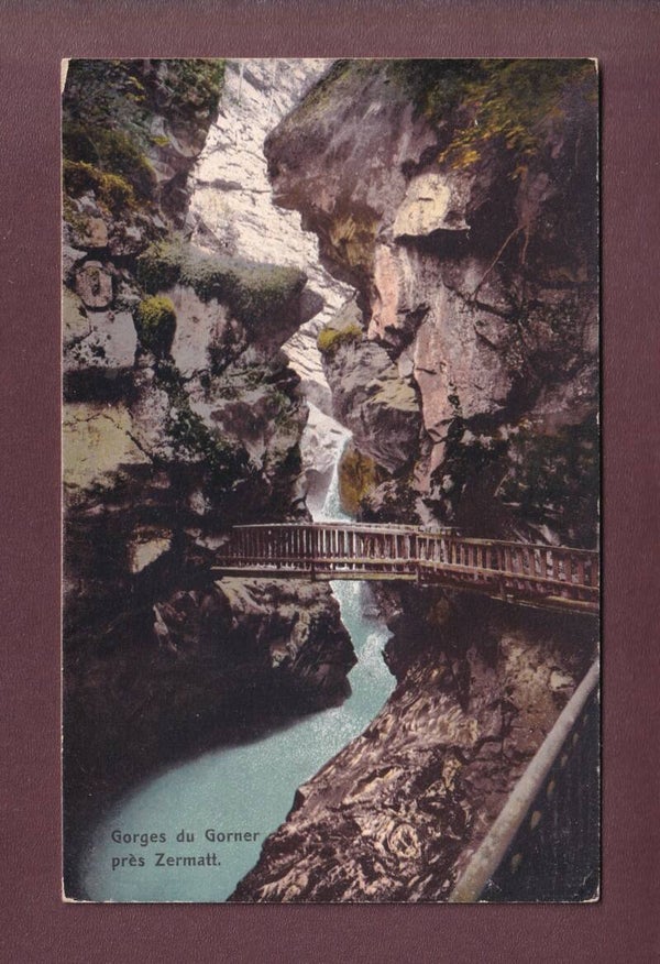 GORGES DU GORNER près Zermatt