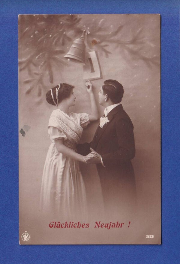 NEUJAHR - Ehepaar - 1914