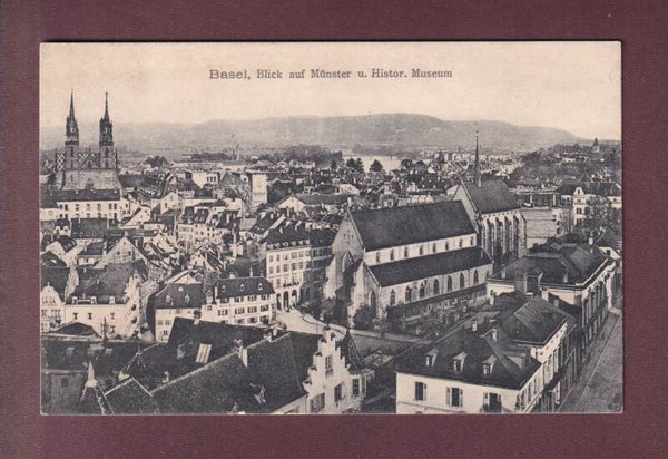 BASEL - Blick auf Historisches Museum - 1911