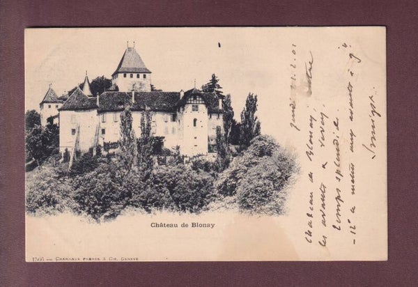 Château de BLONAY - 1901
