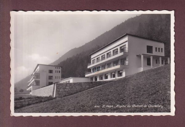 ST. IMIER - Hôpital du District de Courtelary - 1934