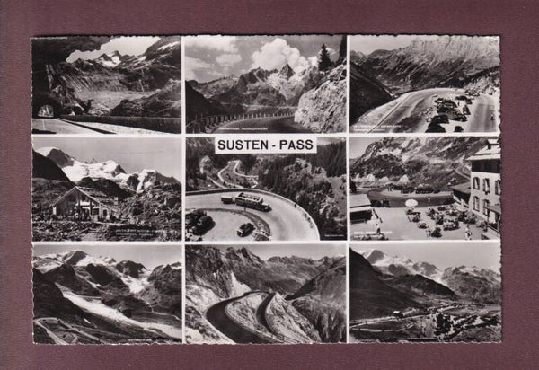 SUSTEN-PASS - 9 Bilder - 1954