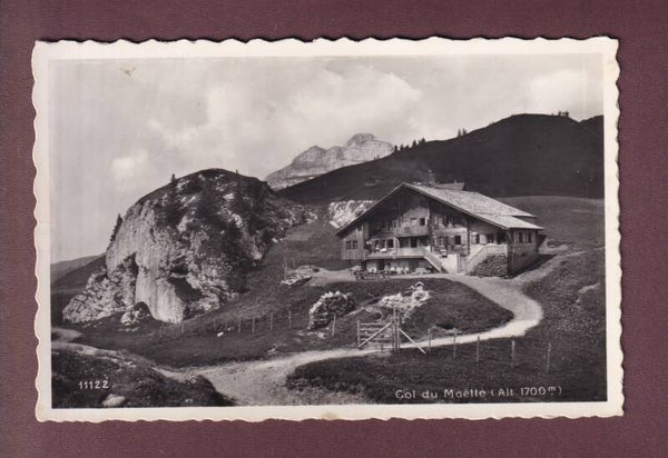 COL DU MOËLLE - Ormont-Dessous - Feldpost
