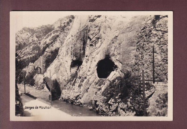 Gorges de MOUTIER - 1933