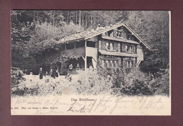 Das RÜTLIHAUS - 1904