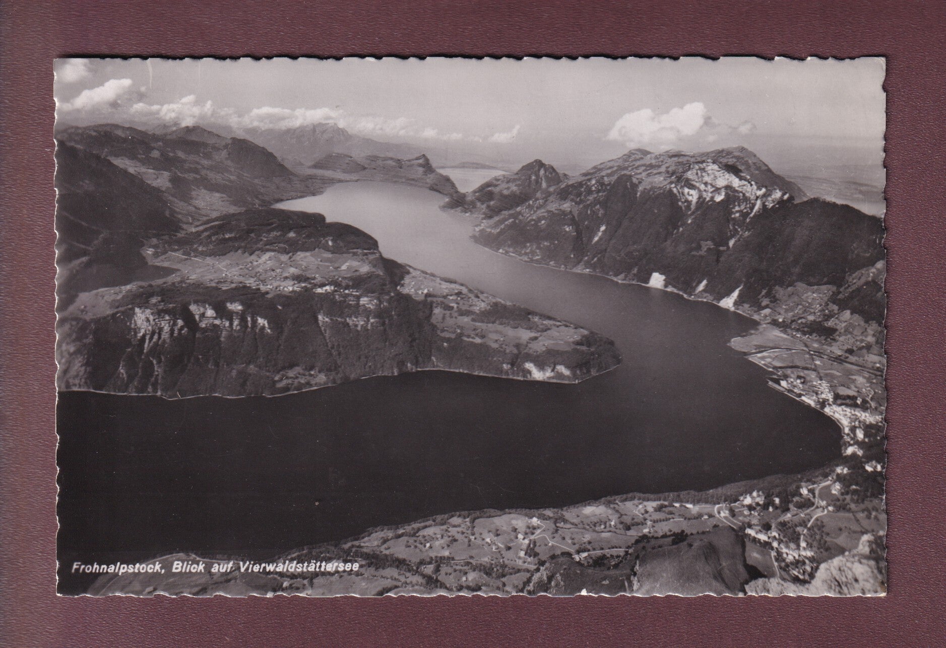 FROHNALPSTOCK - Vierwaldstättersee - 1943