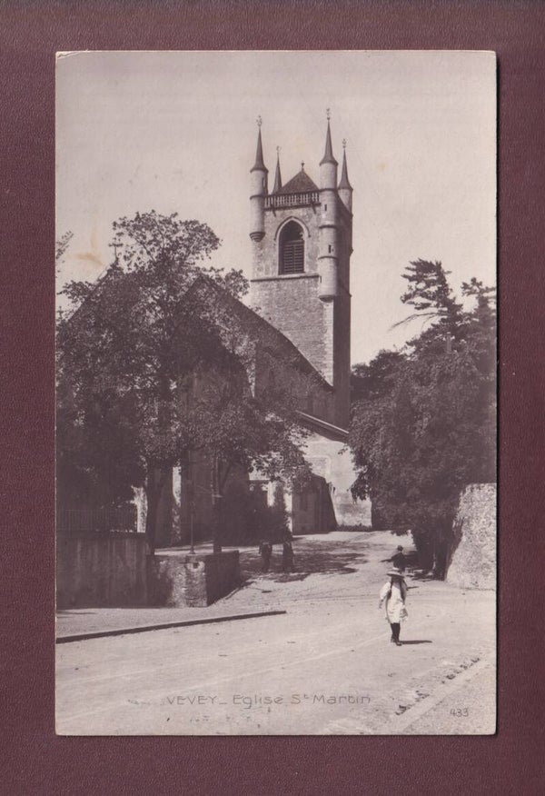 VEVEY - Eglise St. Martin - 1913