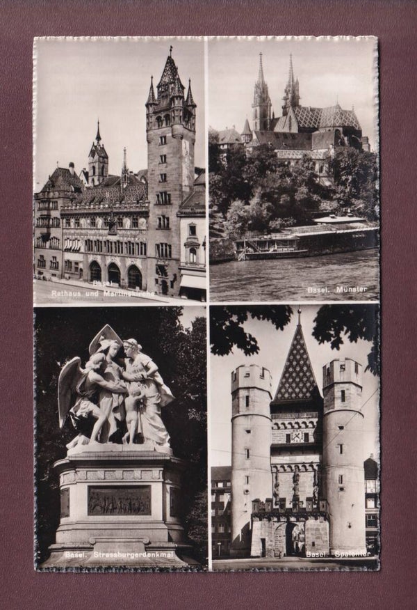 BASEL - 4 Bilder - 1951