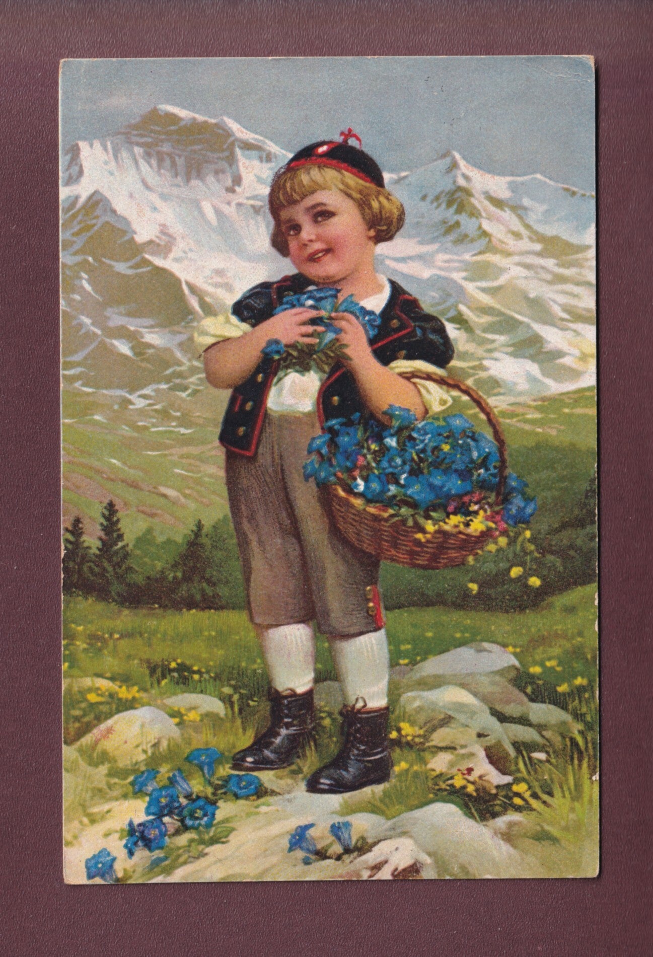 JUNGFRAU - Kinder - Blumen - 1931