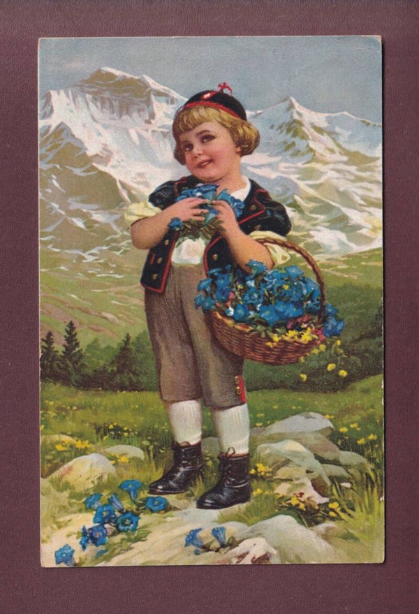 JUNGFRAU - Kinder - Blumen - 1931