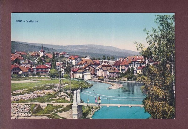 VALLORBE - Pont sur l'Orbe