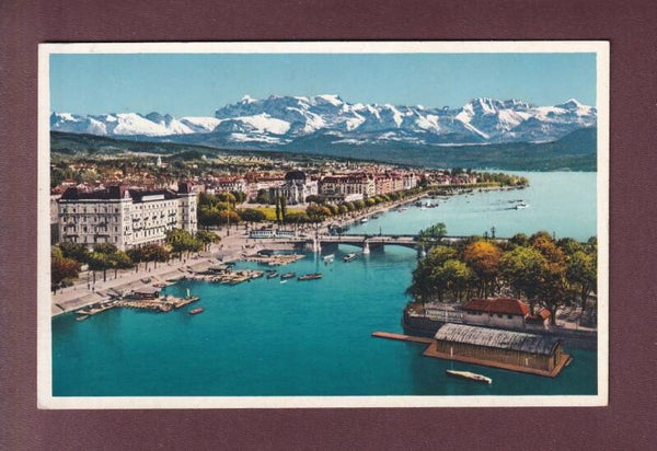 ZÜRICH und die Alpen