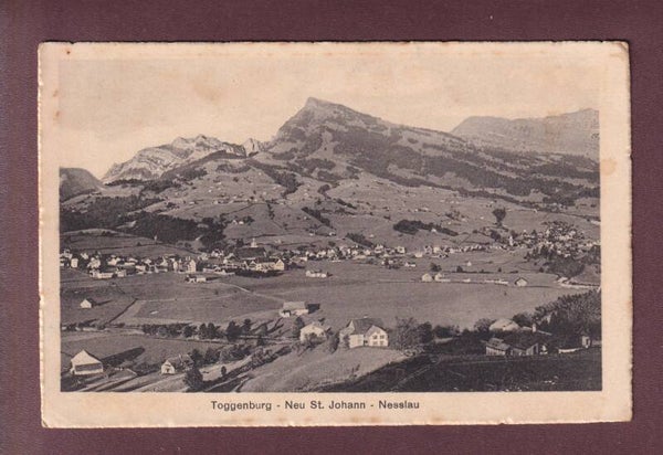 Toggenburg - NEU ST. JOHANN - Nesslau