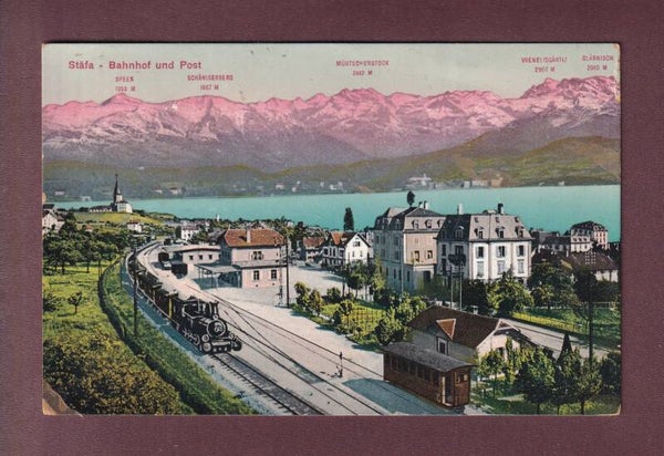 STÄFA - Bahnhof und Post // nicht perfekt //