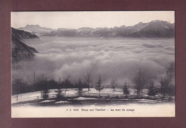 CAUX sur Territet - Mer de nuages