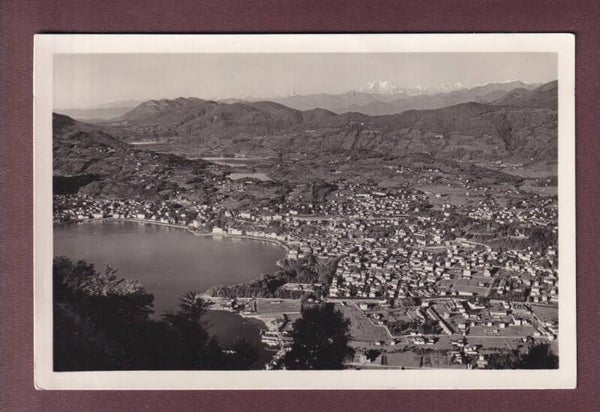 LUGANO - Panorama vom Monte Brè
