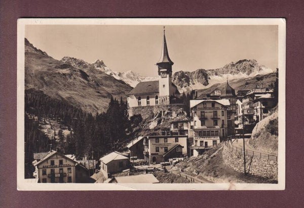 AROSA - Kirche - Passanten Hotel - 1929