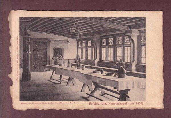 STEIN AM RHEIN - Kloster St. Georgen - Refektorium