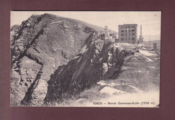 MONTE GENEROSO KULM - 1912