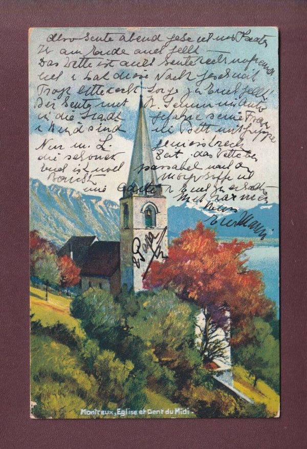 Eglise de MONTREUX - 1927
