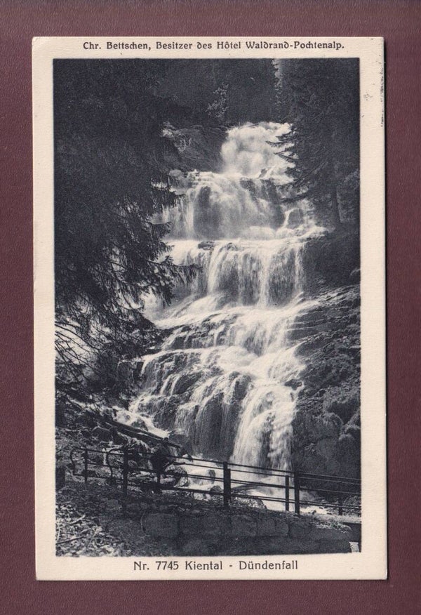 KIENTAL - Dündenfall - 1927