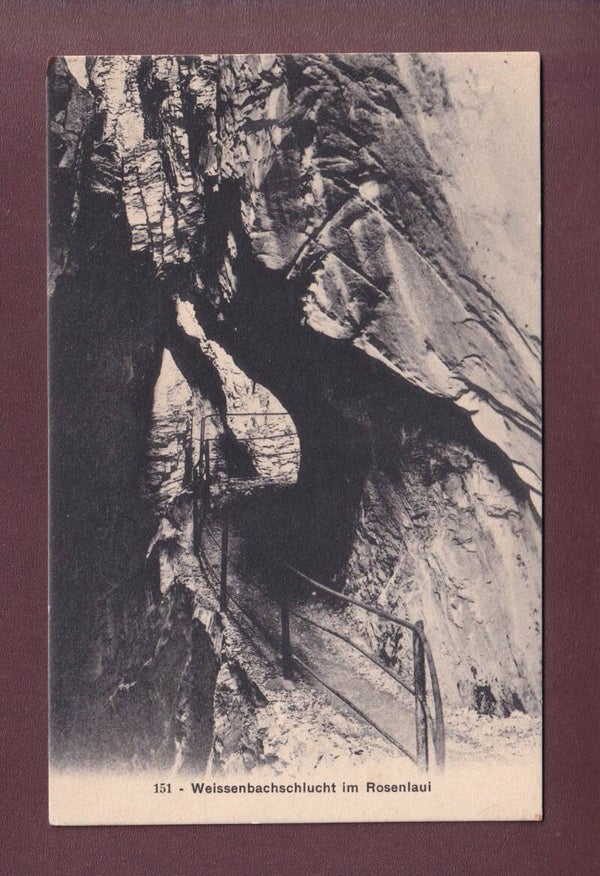WEISSENBACHSCHLUCHT im Rosenlaui
