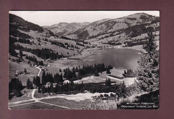 LAC NOIR - Campement militaire