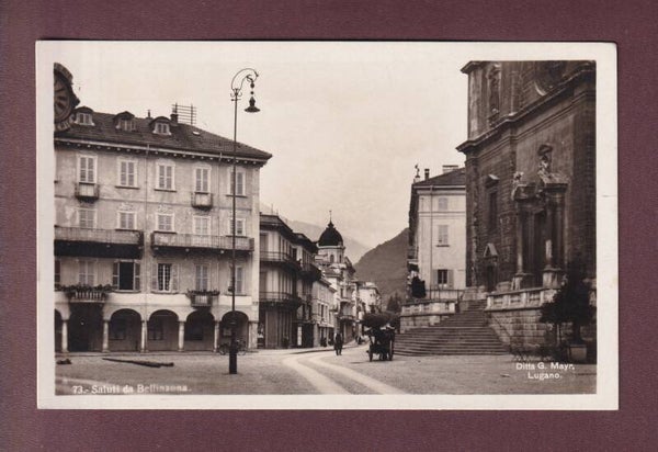 Saluti da BELLINZONA - Feldpost
