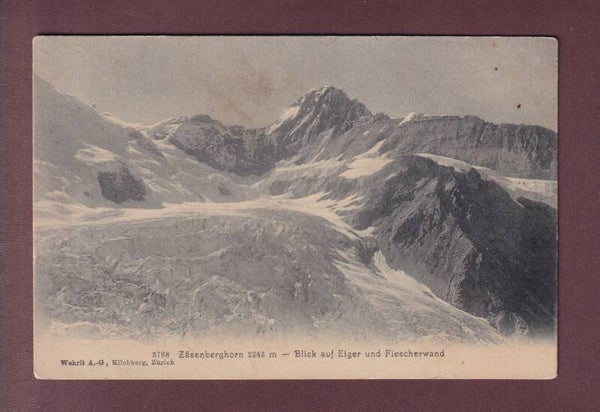 ZÄSENBERGHORN - Eiger - Fiescherwand