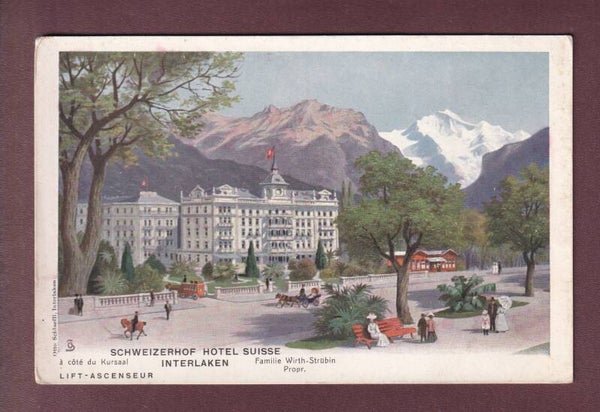 INTERLAKEN - Schweizerhof Hotel Suisse